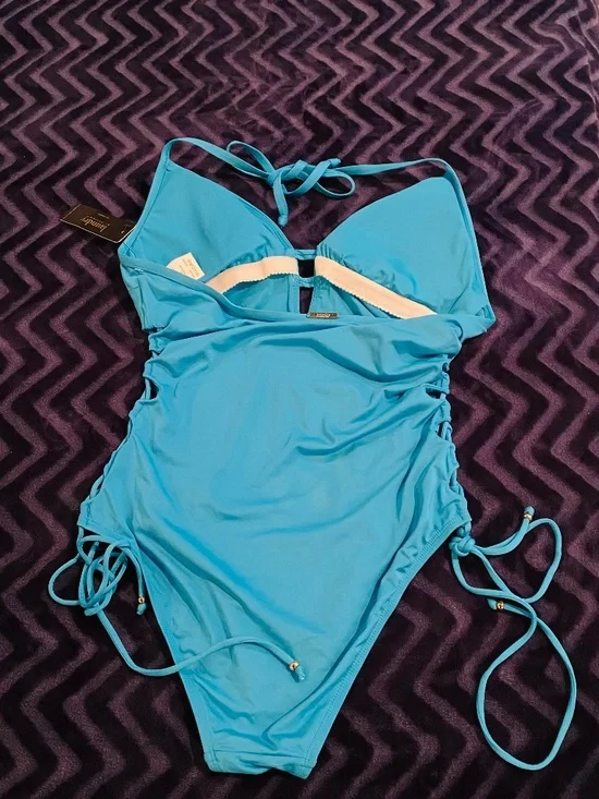 Laundry by Design blue Swimsuit One-piece size L - Picture 2 of 3
